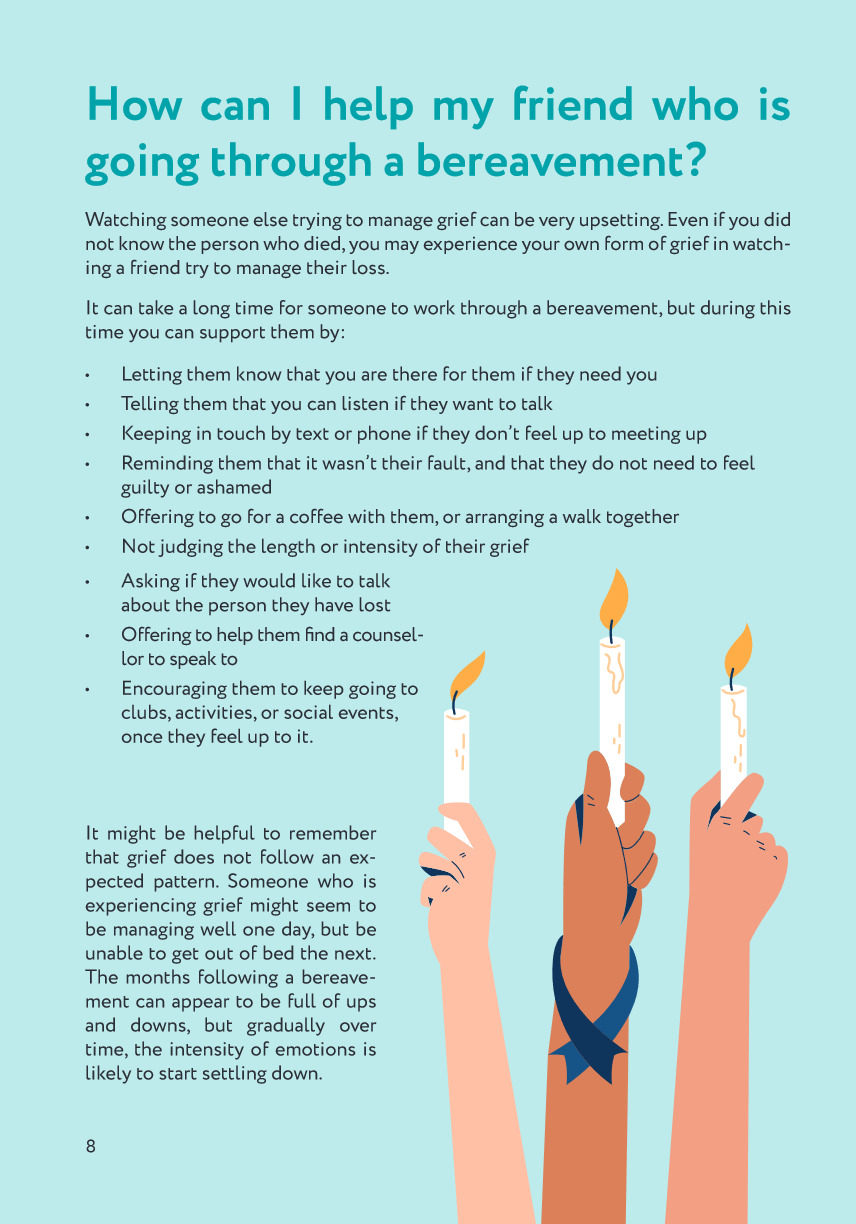 Coping with Bereavement, page 8 of 12
